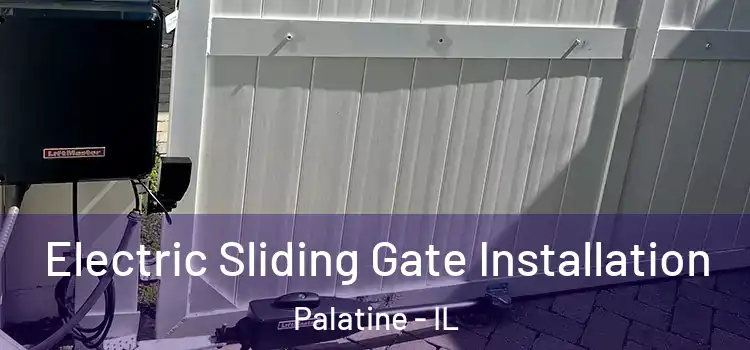 Electric Sliding Gate Installation Palatine - IL